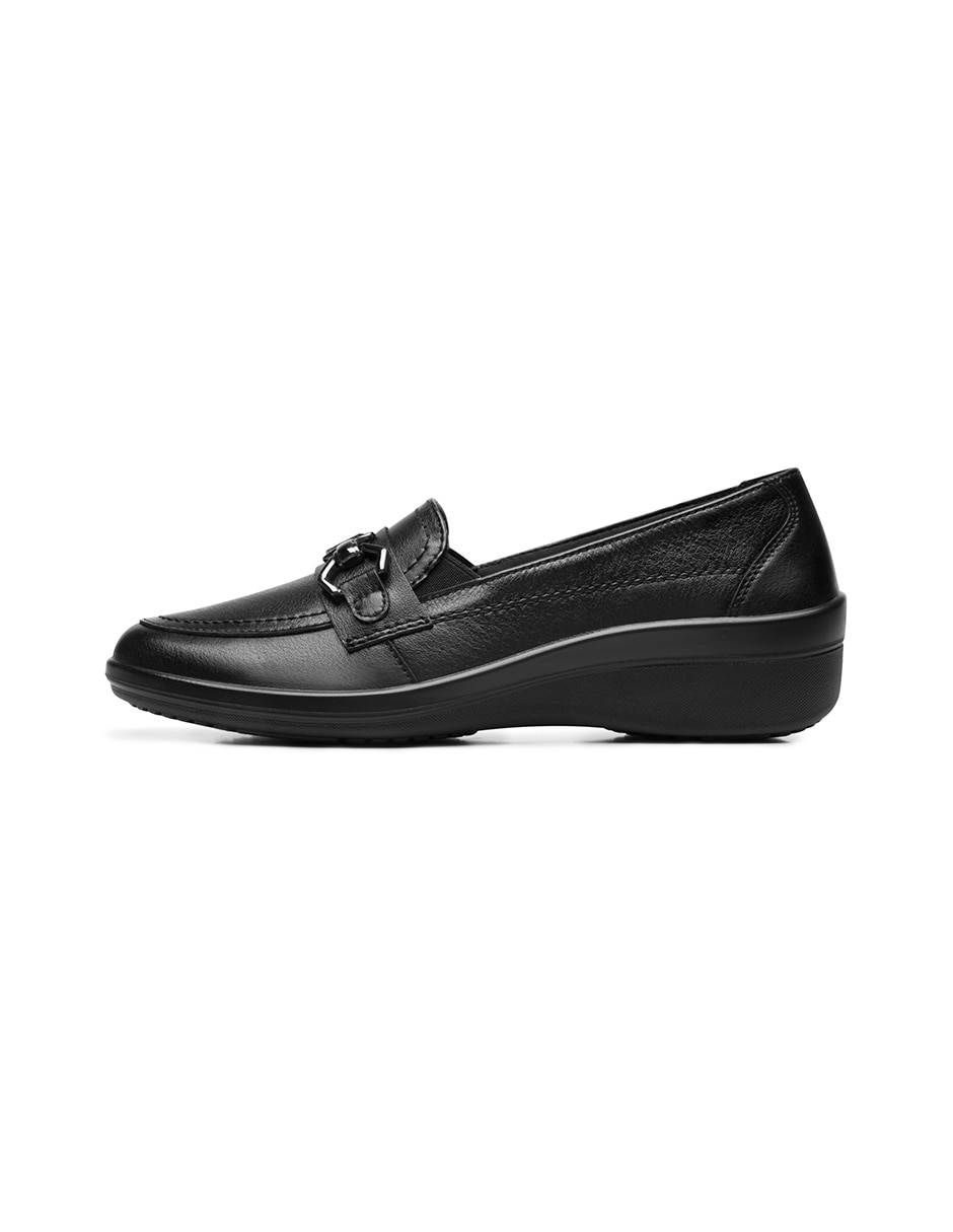 Zapato casual de piel para mujer Zapato casual de piel para mujer