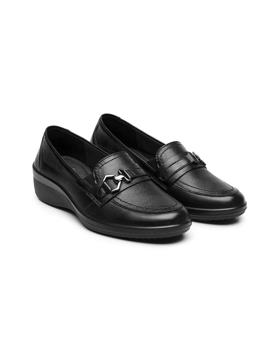 Zapato casual de piel para mujer 5