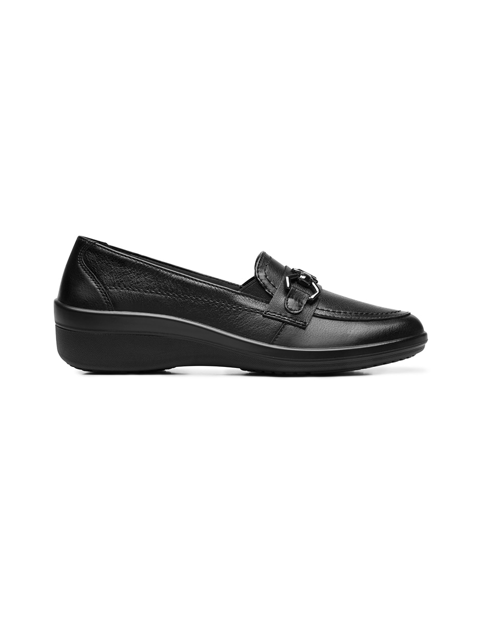 Zapato casual de piel para mujer 9