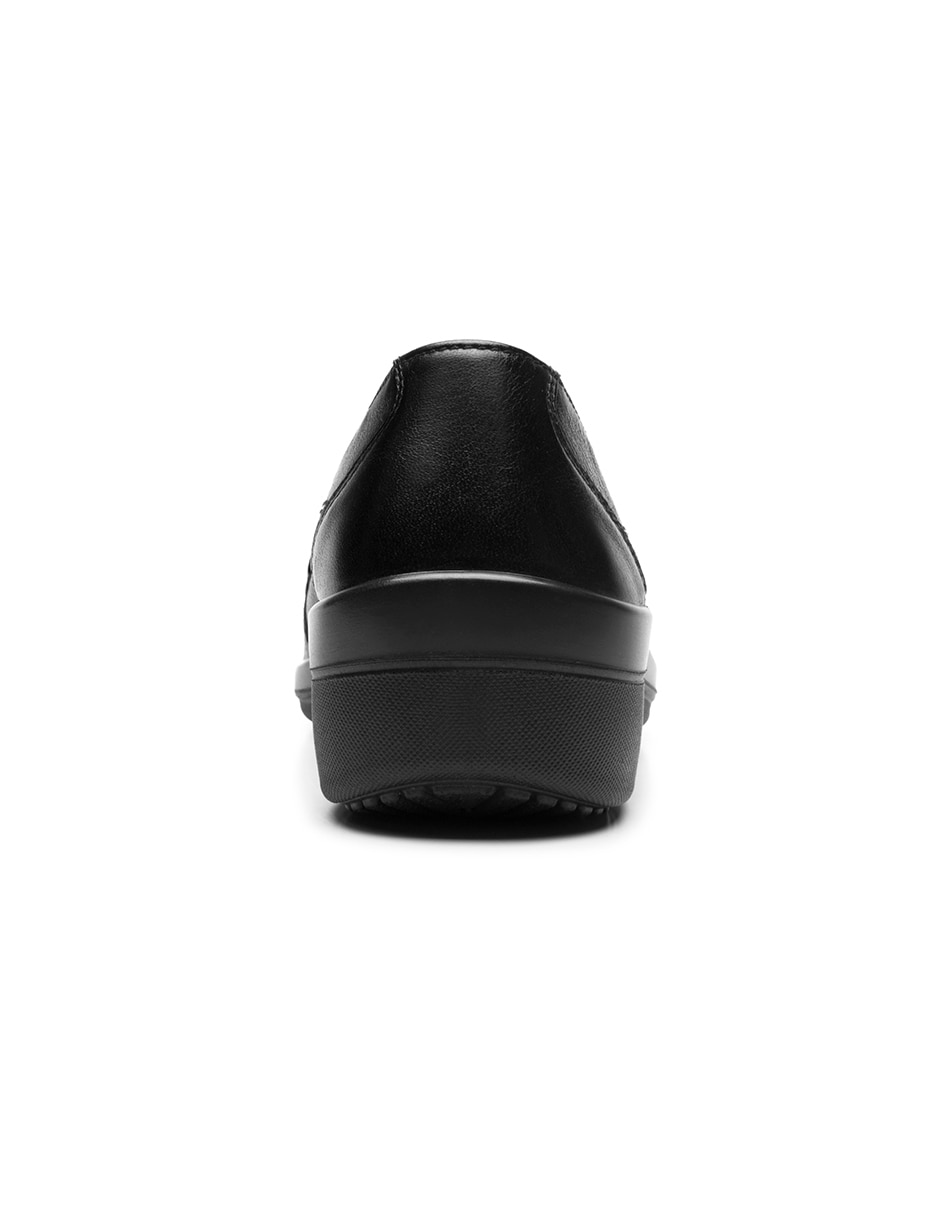 Zapato casual de piel para mujer 10