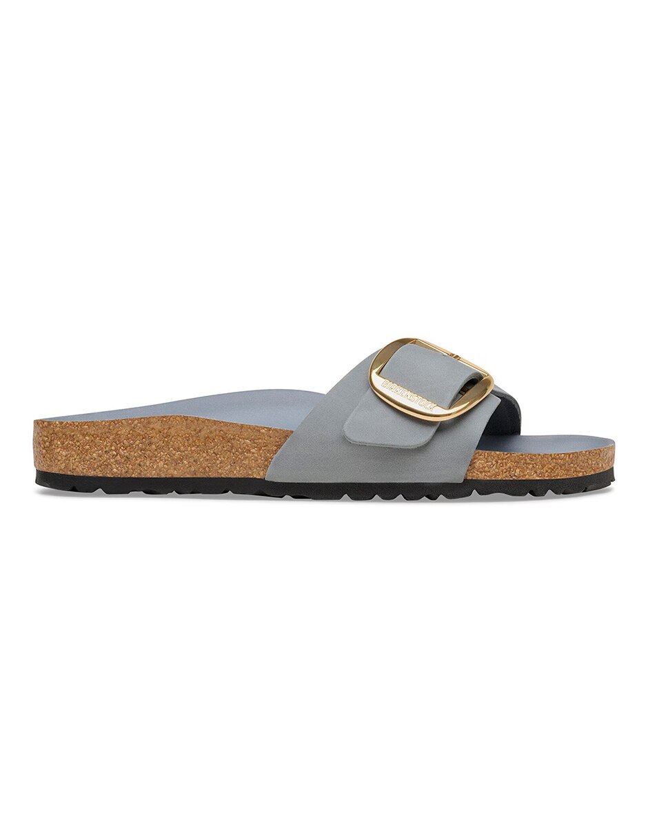 Sandalia madrid big buckle leoi basalt gray hex para mujer 2
