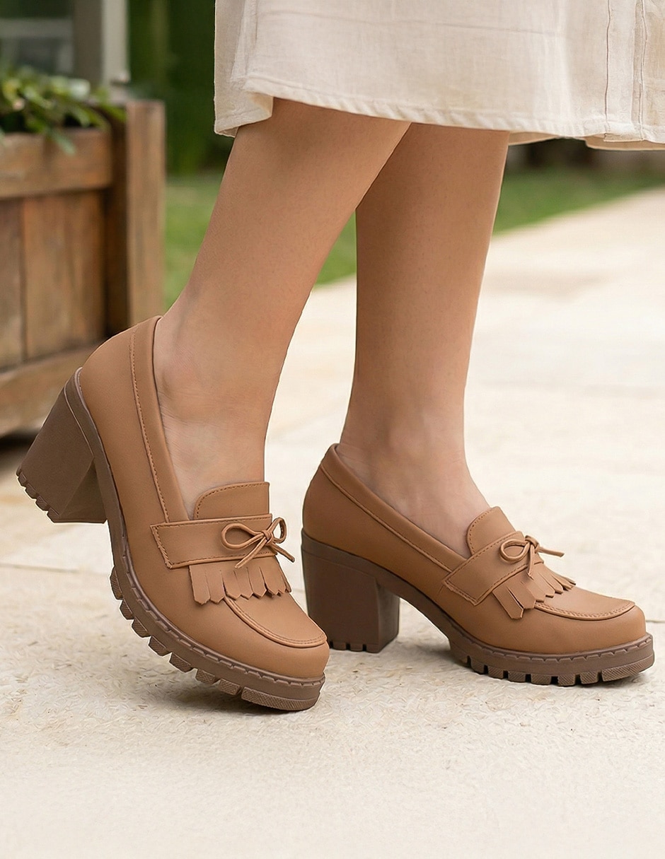 Mocasín para mujer