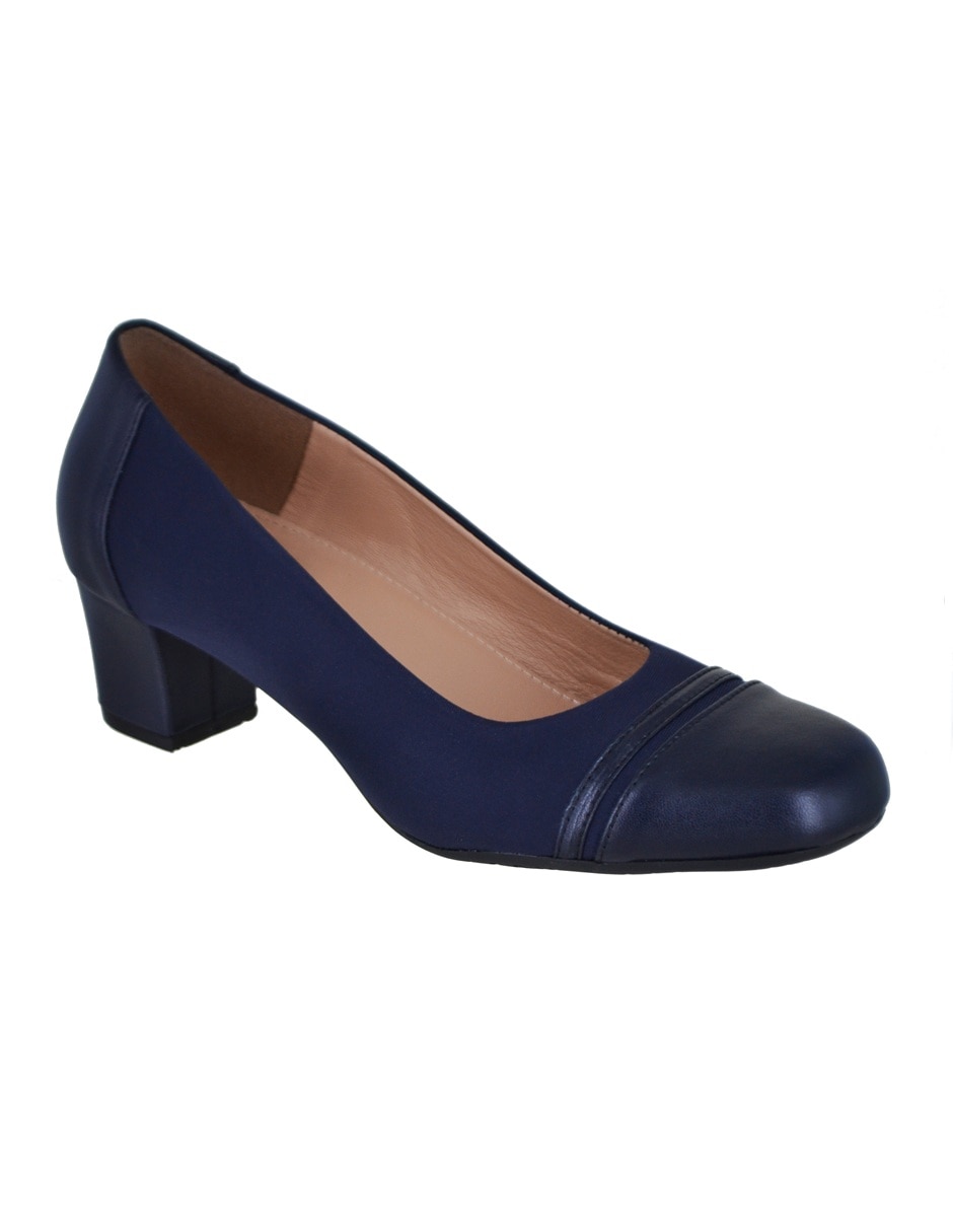 Zapatilla piel