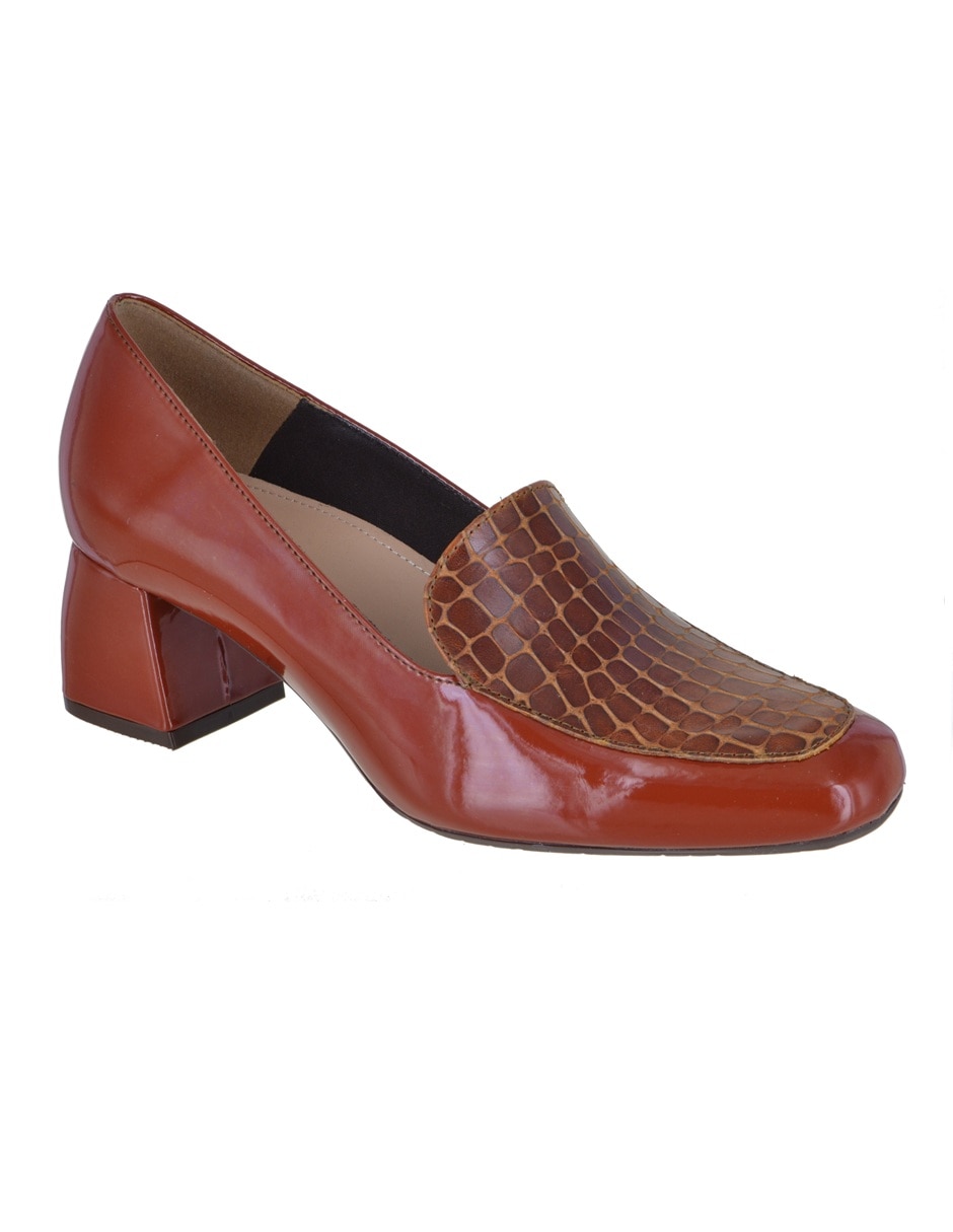Zapatilla charol