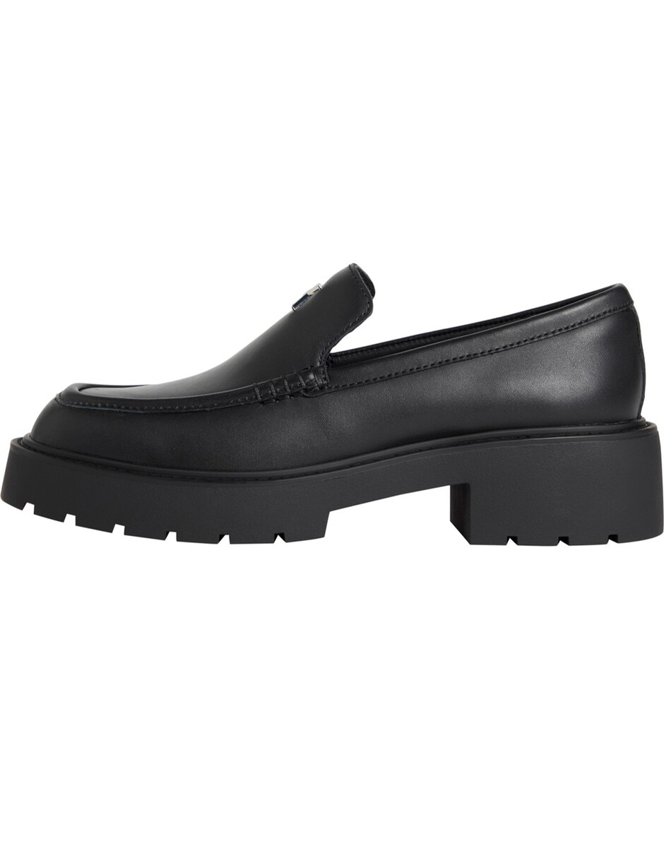 Zapato bruna de cuero para mujer 6