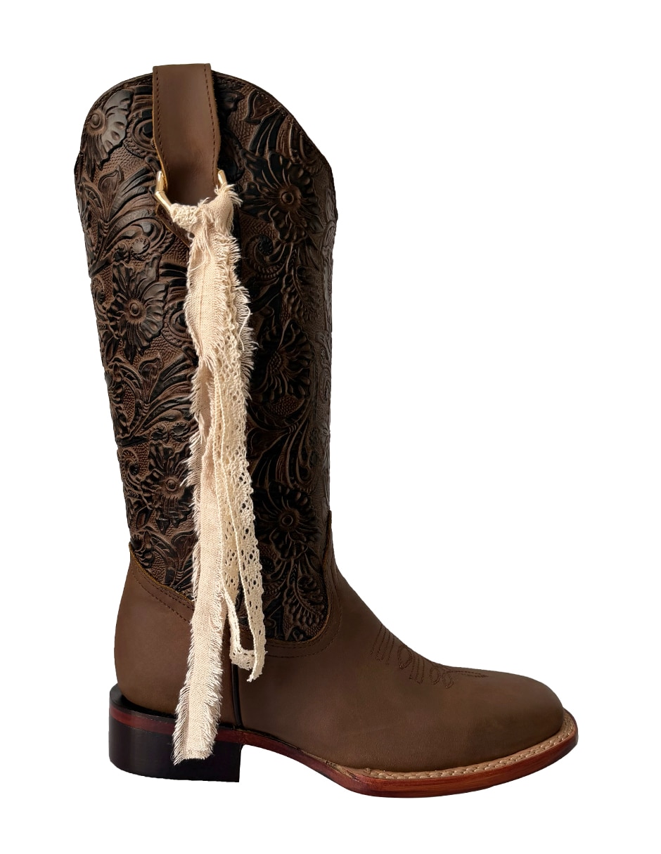 Bota media pierna bdp de piel para mujer Bota media pierna bdp de piel para mujer