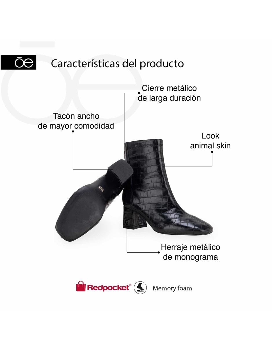 Botín arriba del tobillo Ladtepes para mujer 6