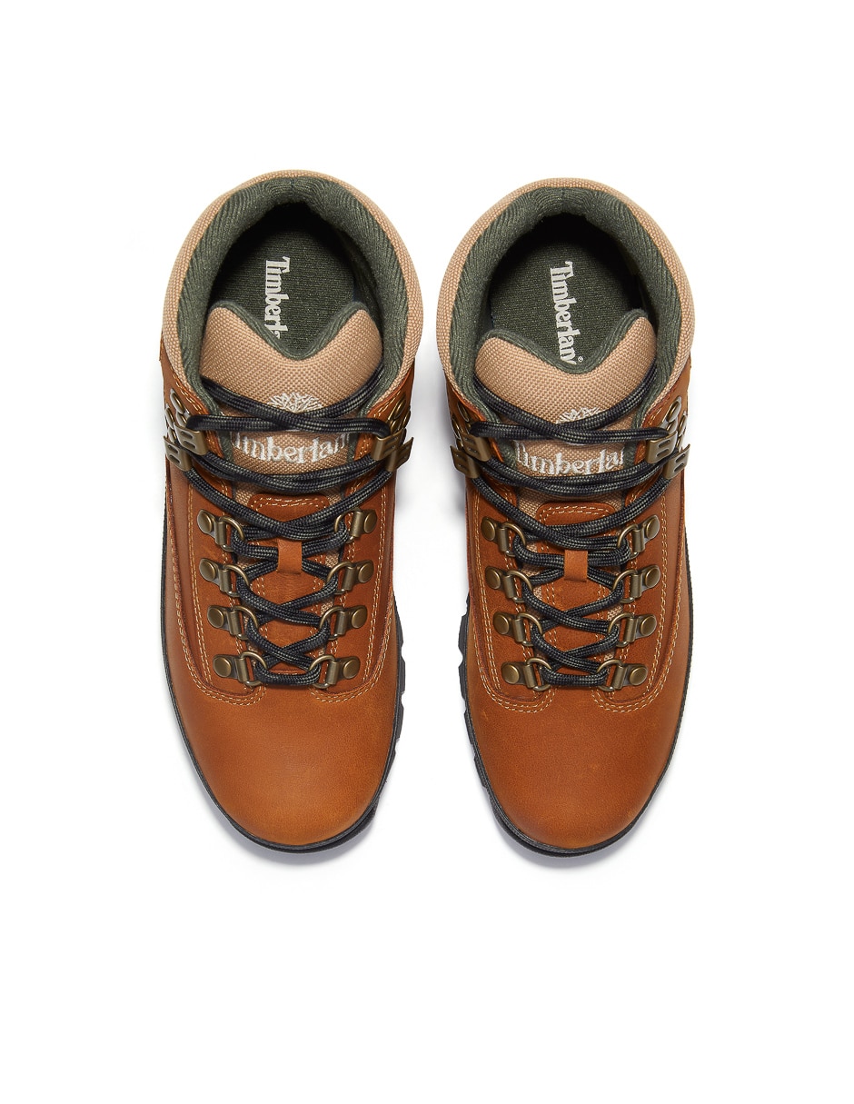 Bota al tobillo euro hiker de piel para mujer 10