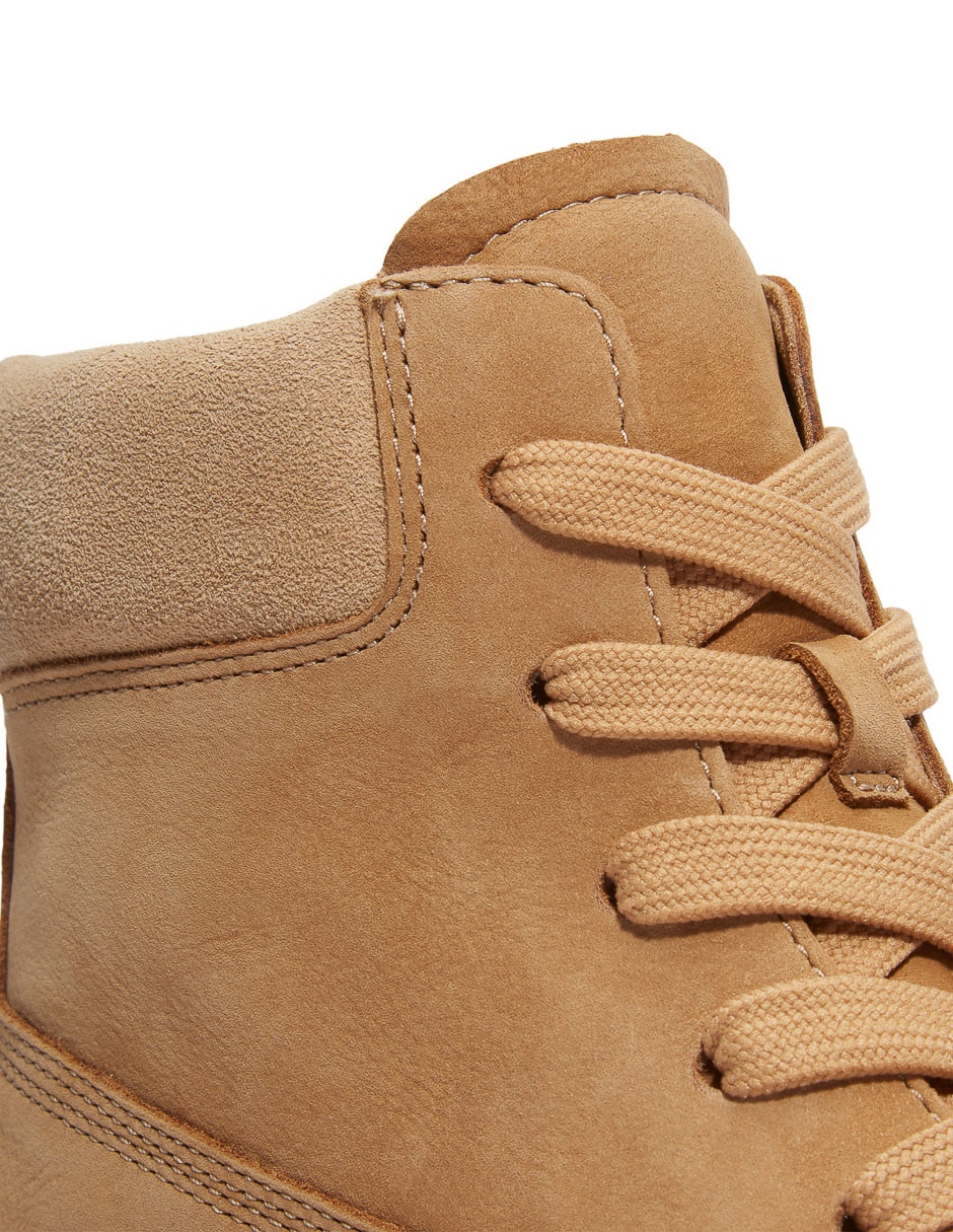 Bota arriba del tobillo de piel para mujer 2