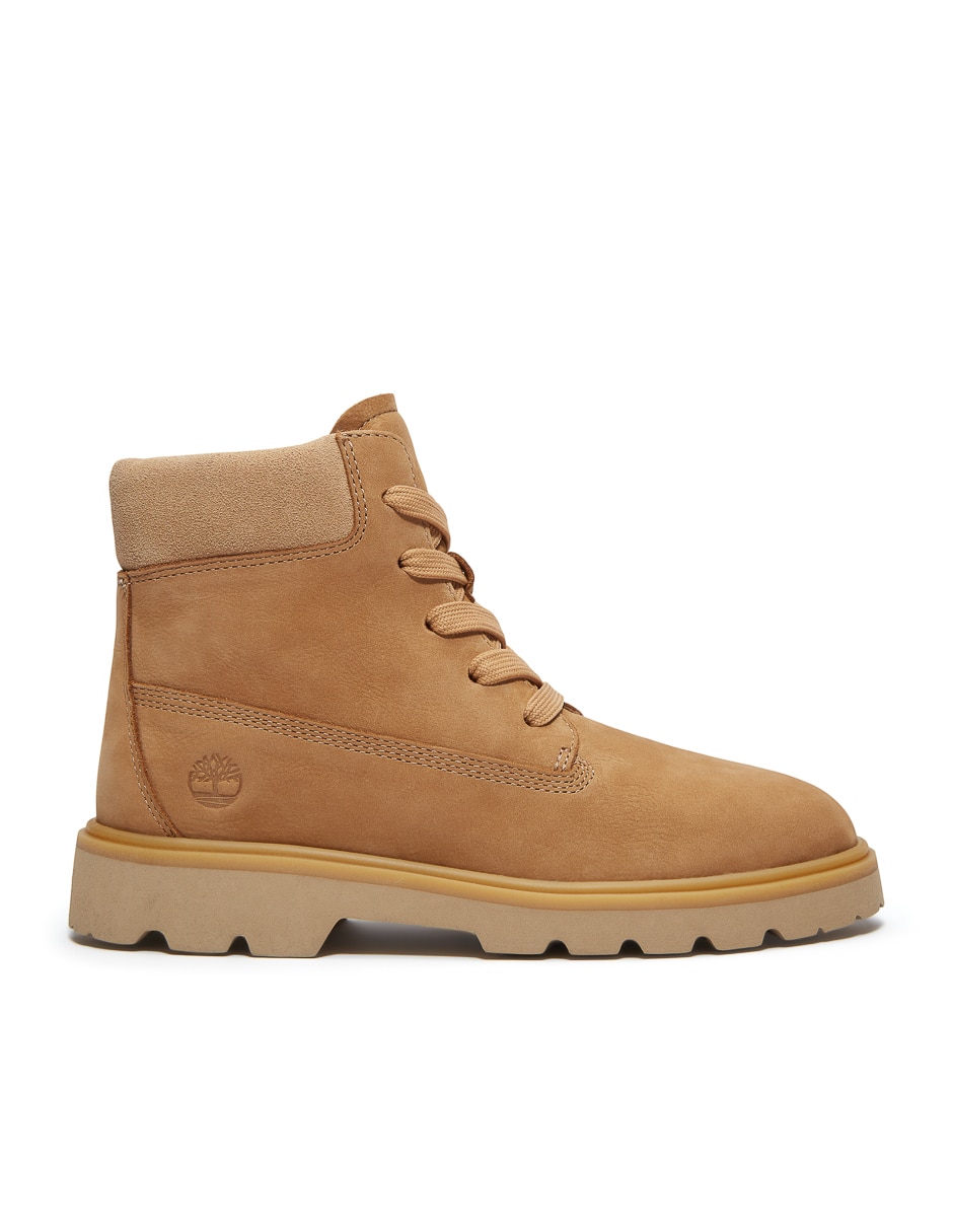 Bota arriba del tobillo de piel para mujer Bota arriba del tobillo de piel para mujer