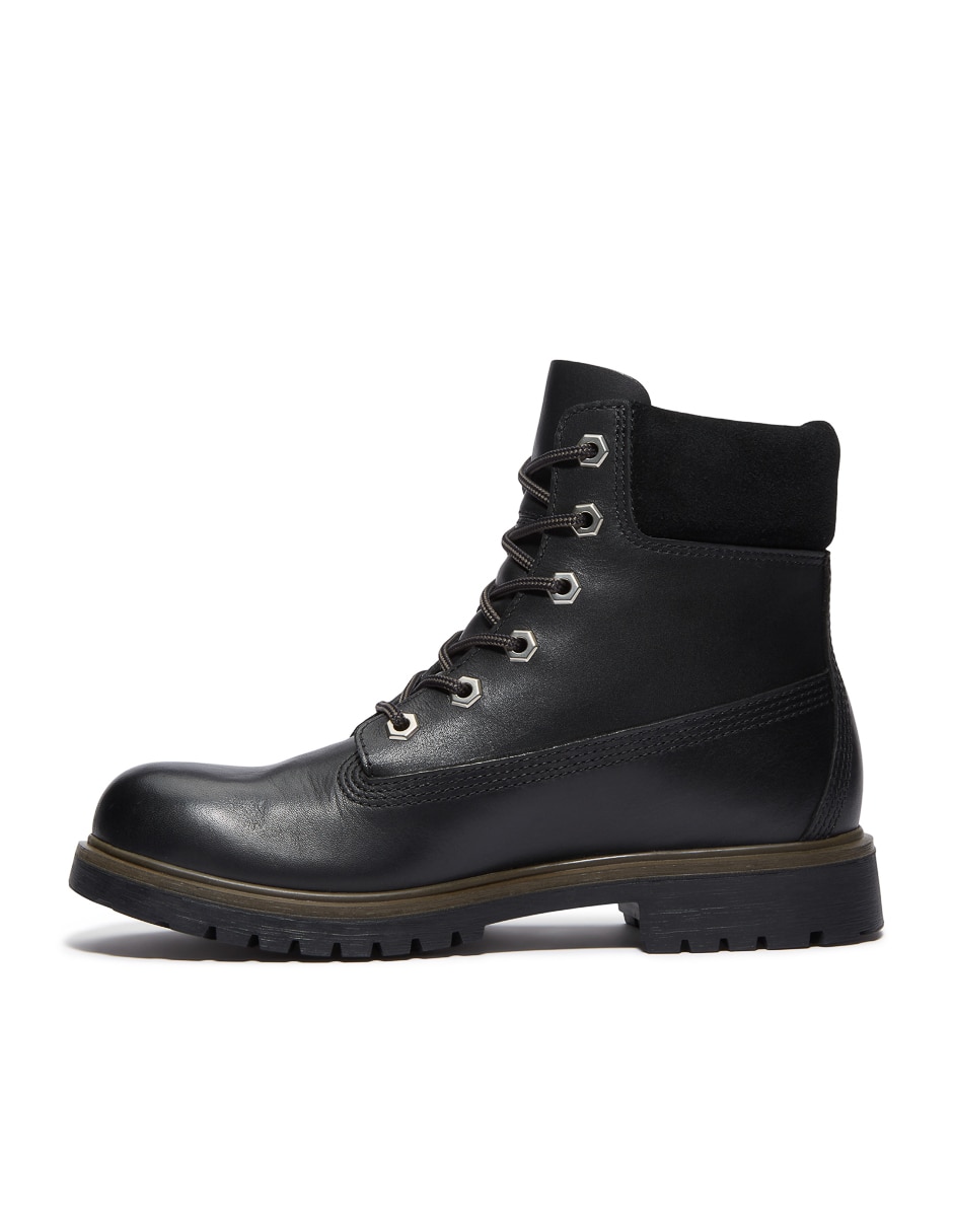Bota arriba del tobillo de piel para mujer 3