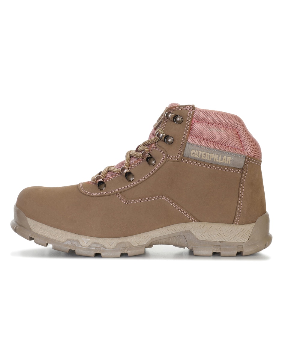 Bota arriba del tobillo de piel para mujer Bota arriba del tobillo de piel para mujer