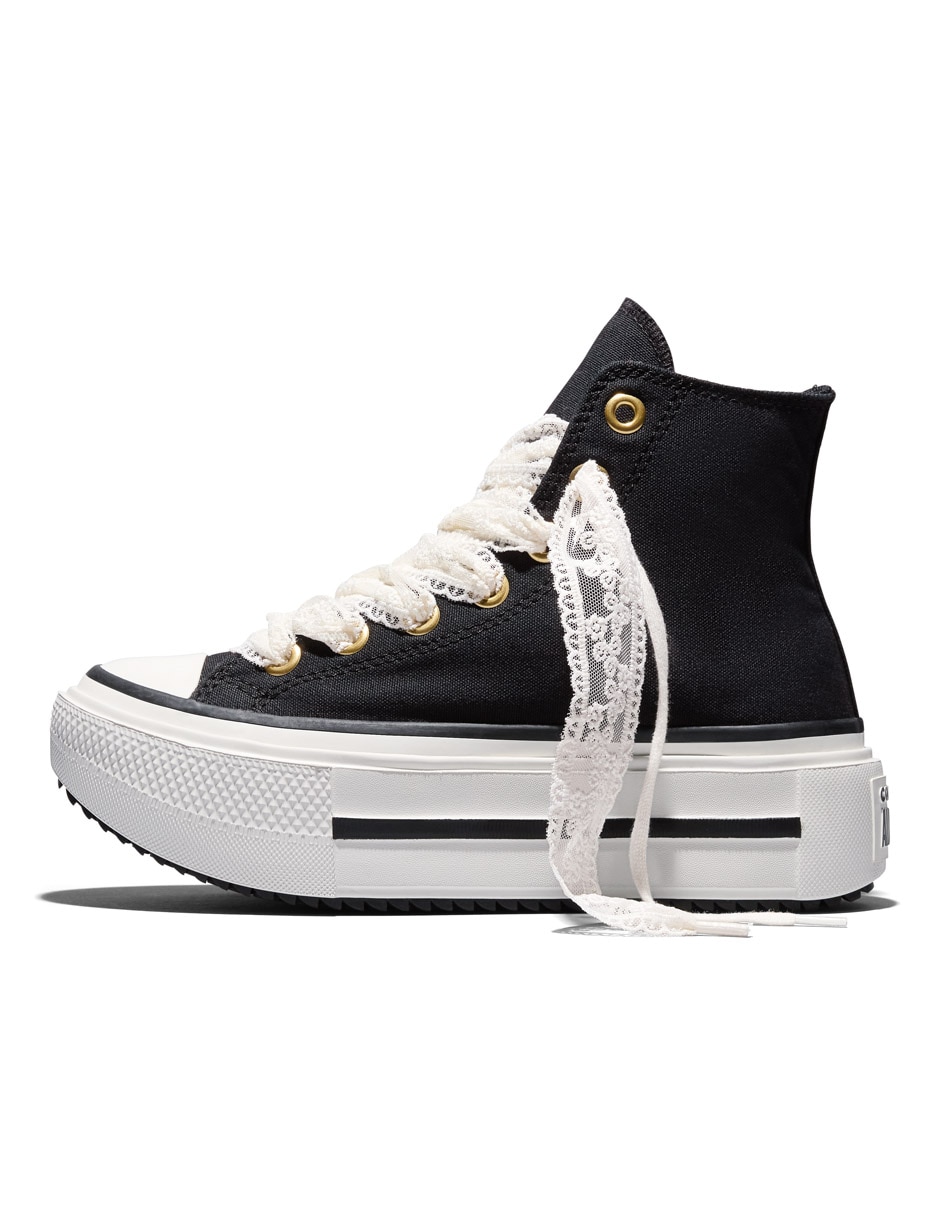 Tenis ctas lift double stack hi para mujer
