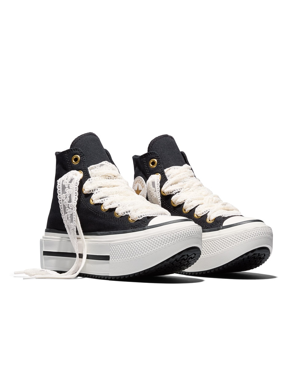 Tenis ctas lift double stack hi para mujer 2
