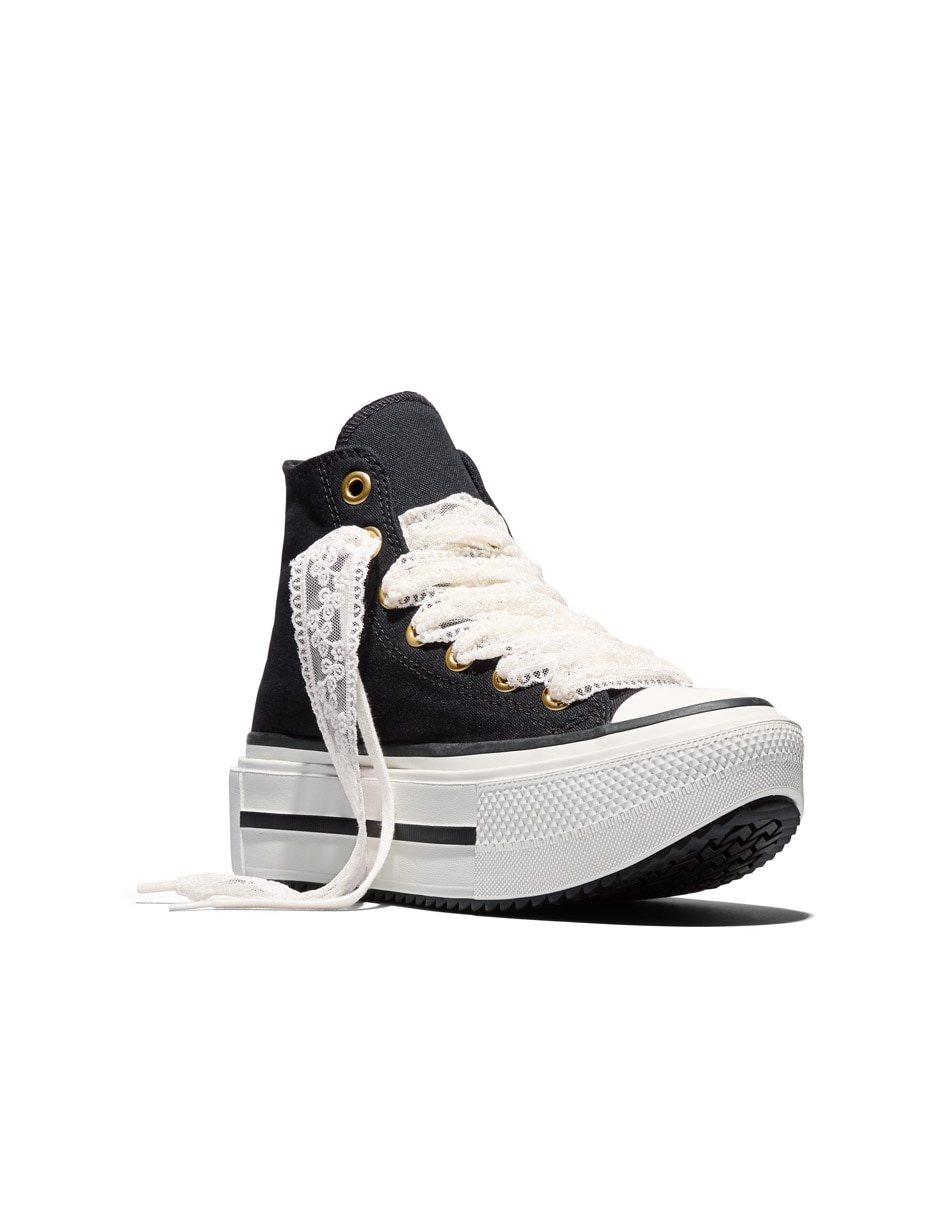 Tenis ctas lift double stack hi para mujer 4