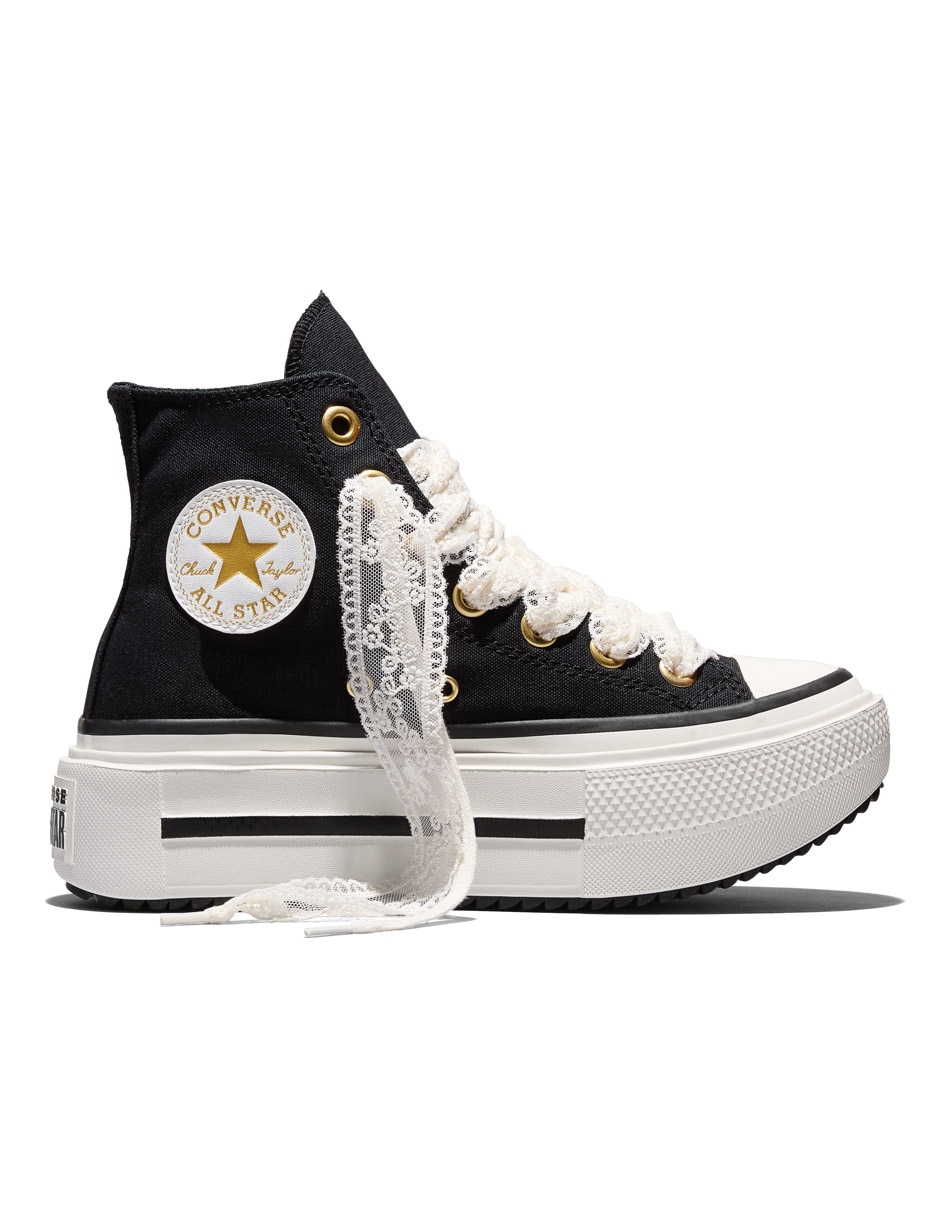 Tenis ctas lift double stack hi para mujer 5