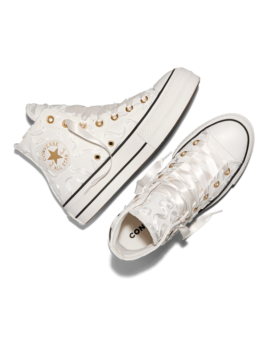 Tenis ctas lift hi para mujer 4