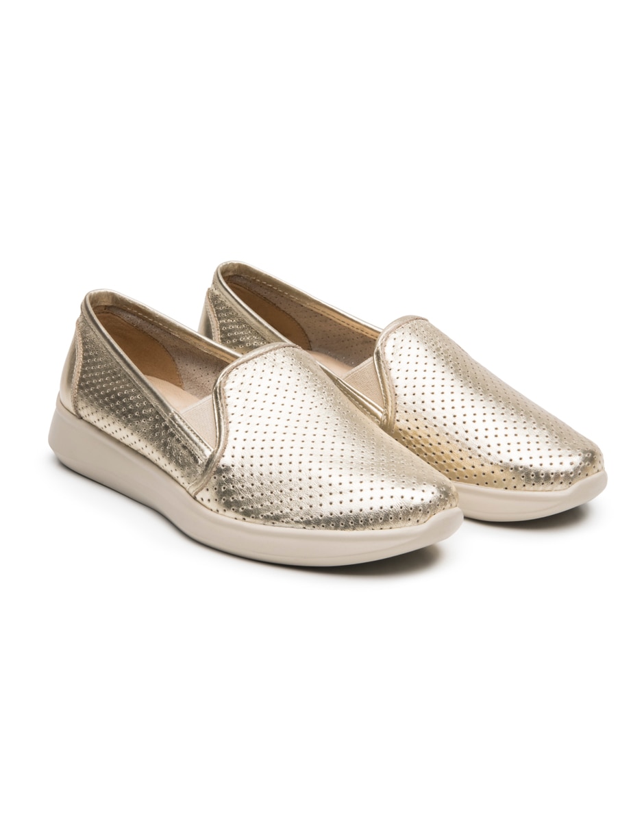 Zapato casual de piel para mujer 6