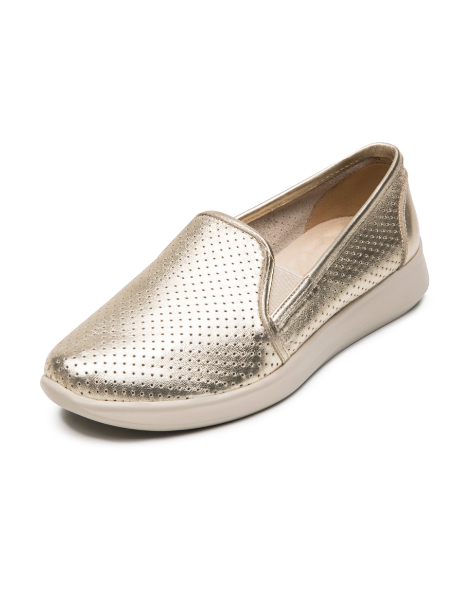 Zapato casual de piel para mujer 7