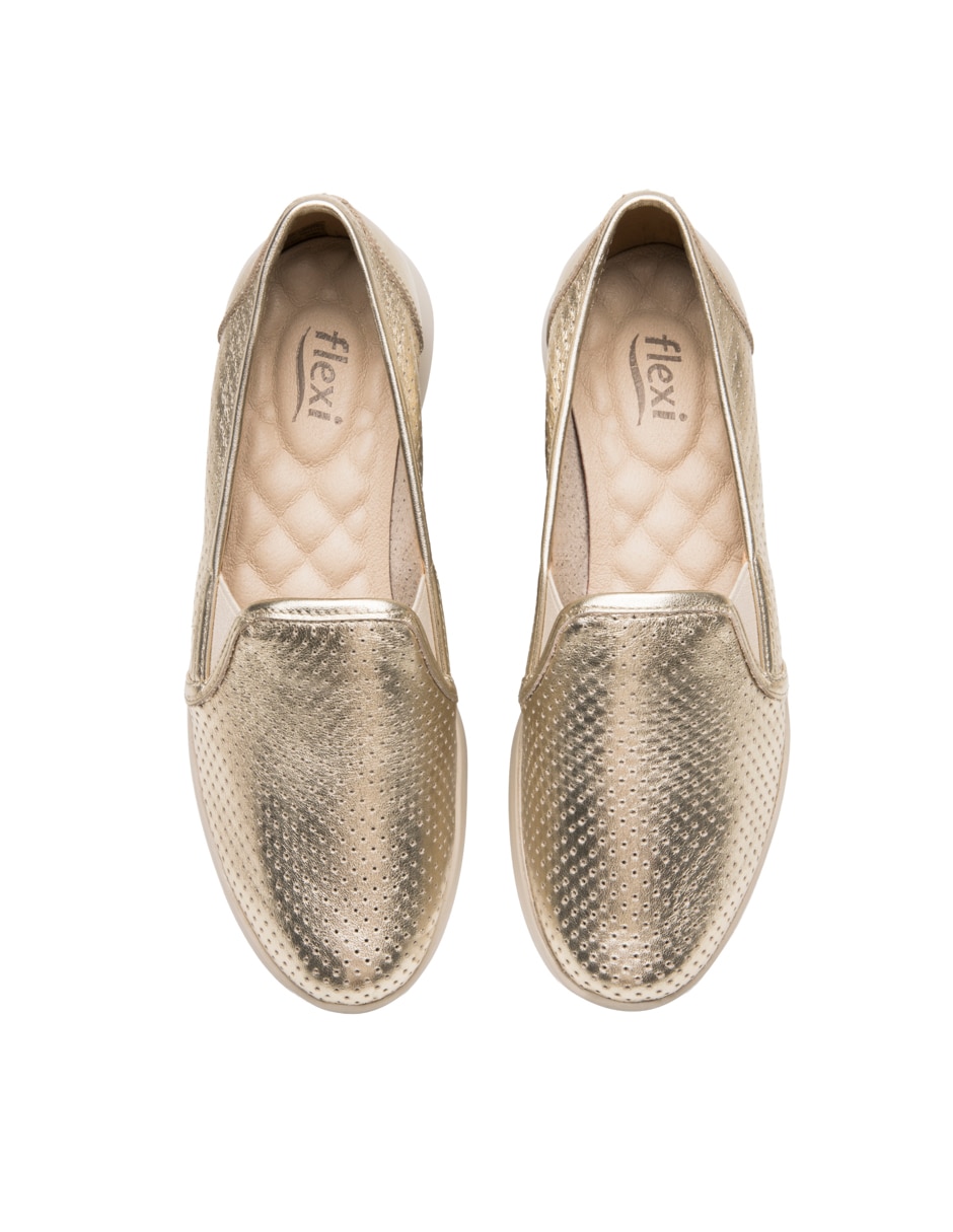 Zapato casual de piel para mujer 10