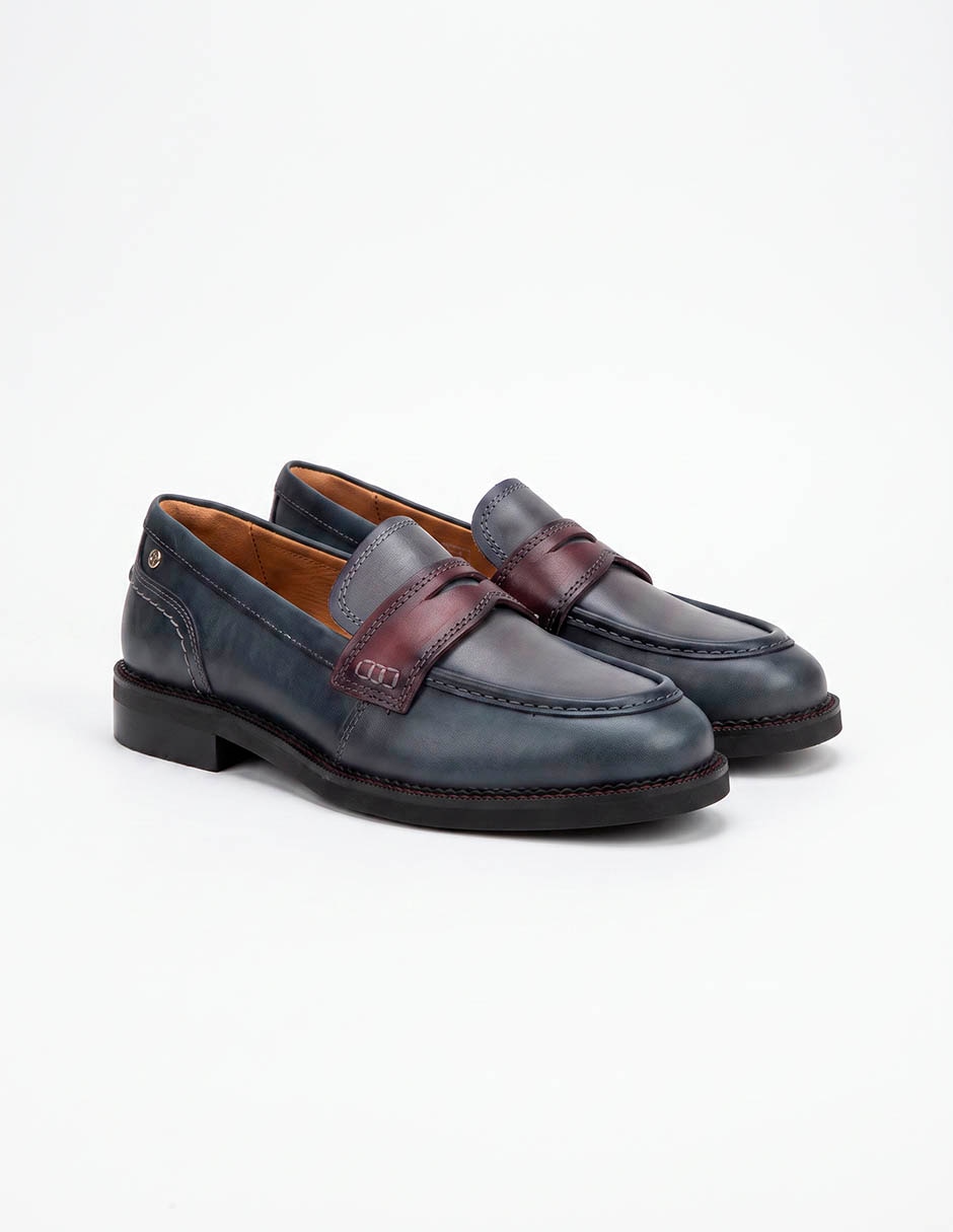 Zapato deva de piel para mujer
