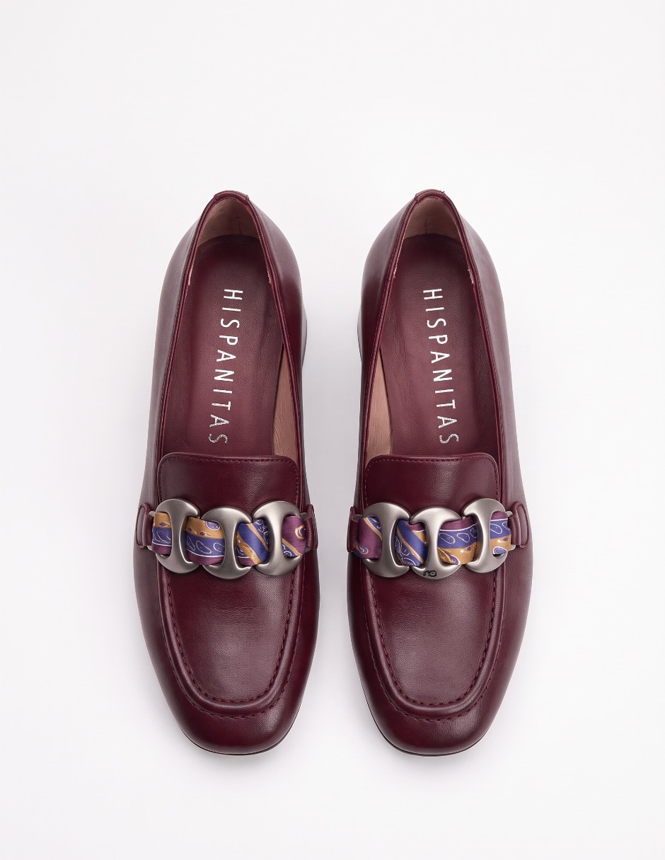 Zapatilla de piel para mujer 3