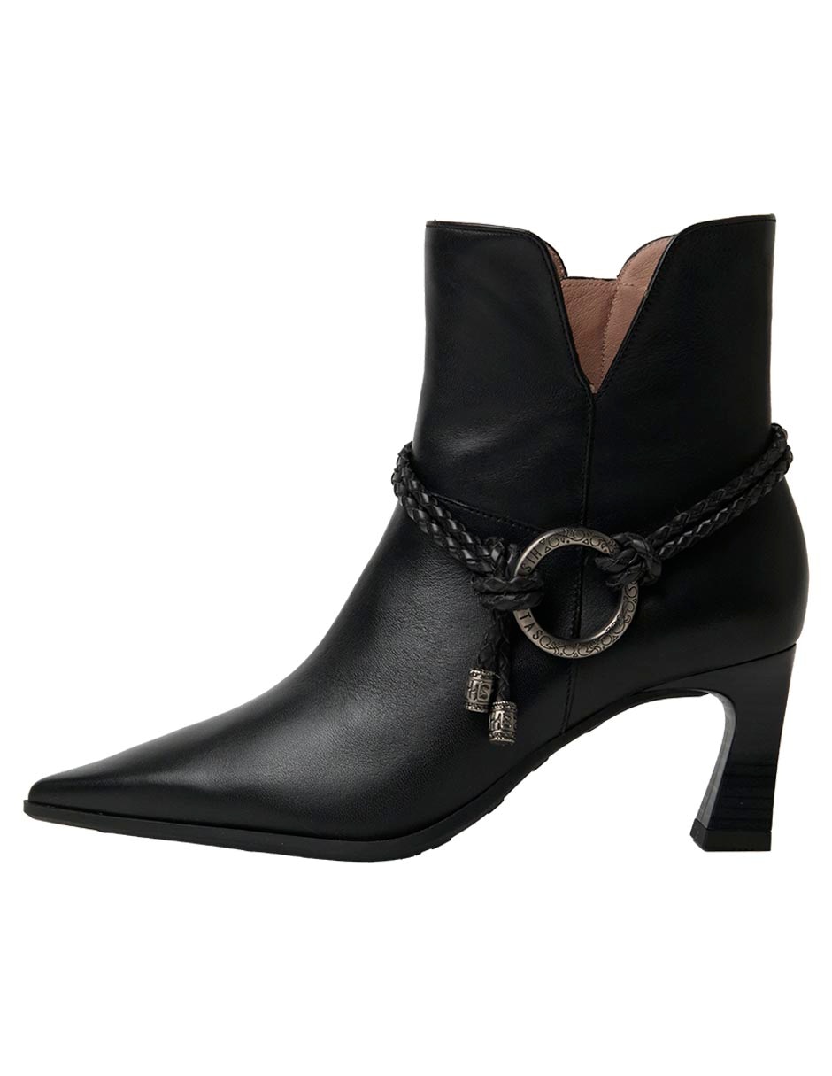 Botín arriba del tobillo Hispanitas de piel para mujer Botín arriba del tobillo Hispanitas de piel para mujer