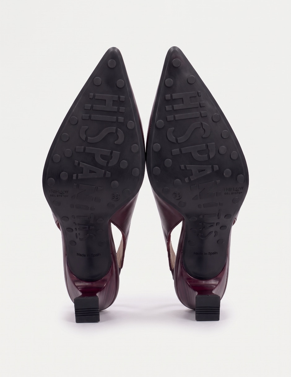 Zapatilla de piel 4