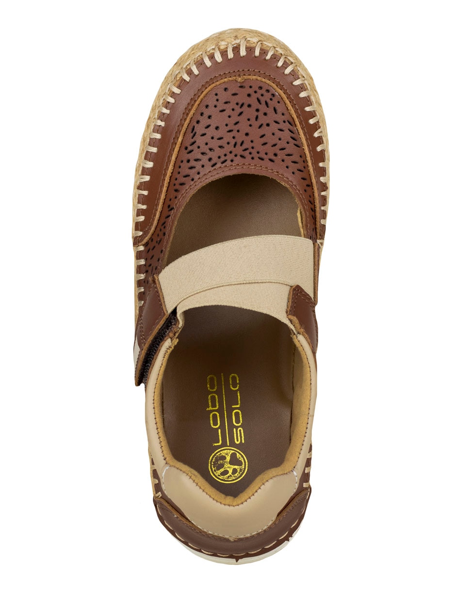 Zapato de piel para mujer
