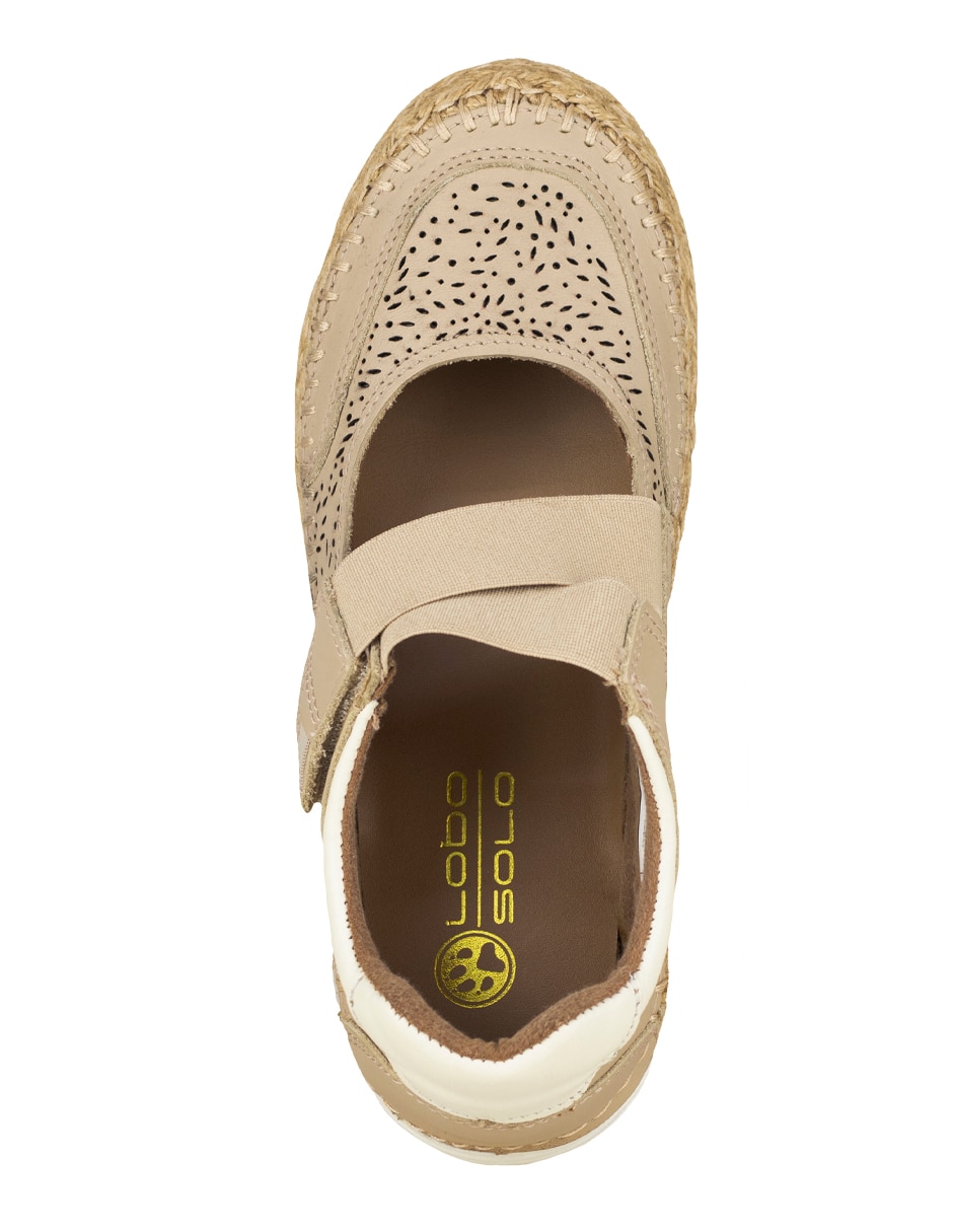 Zapato de piel para mujer
