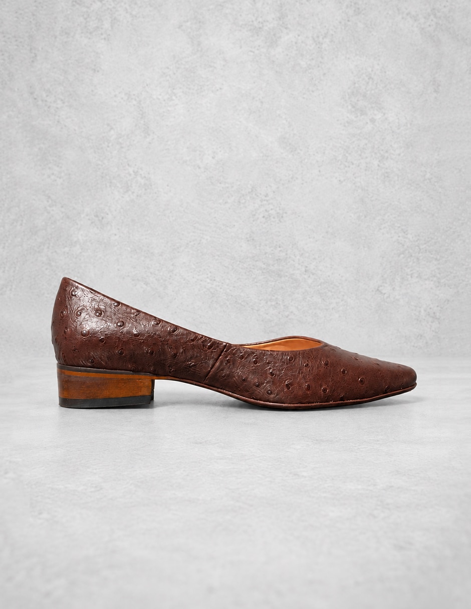 Zapatilla de piel 3