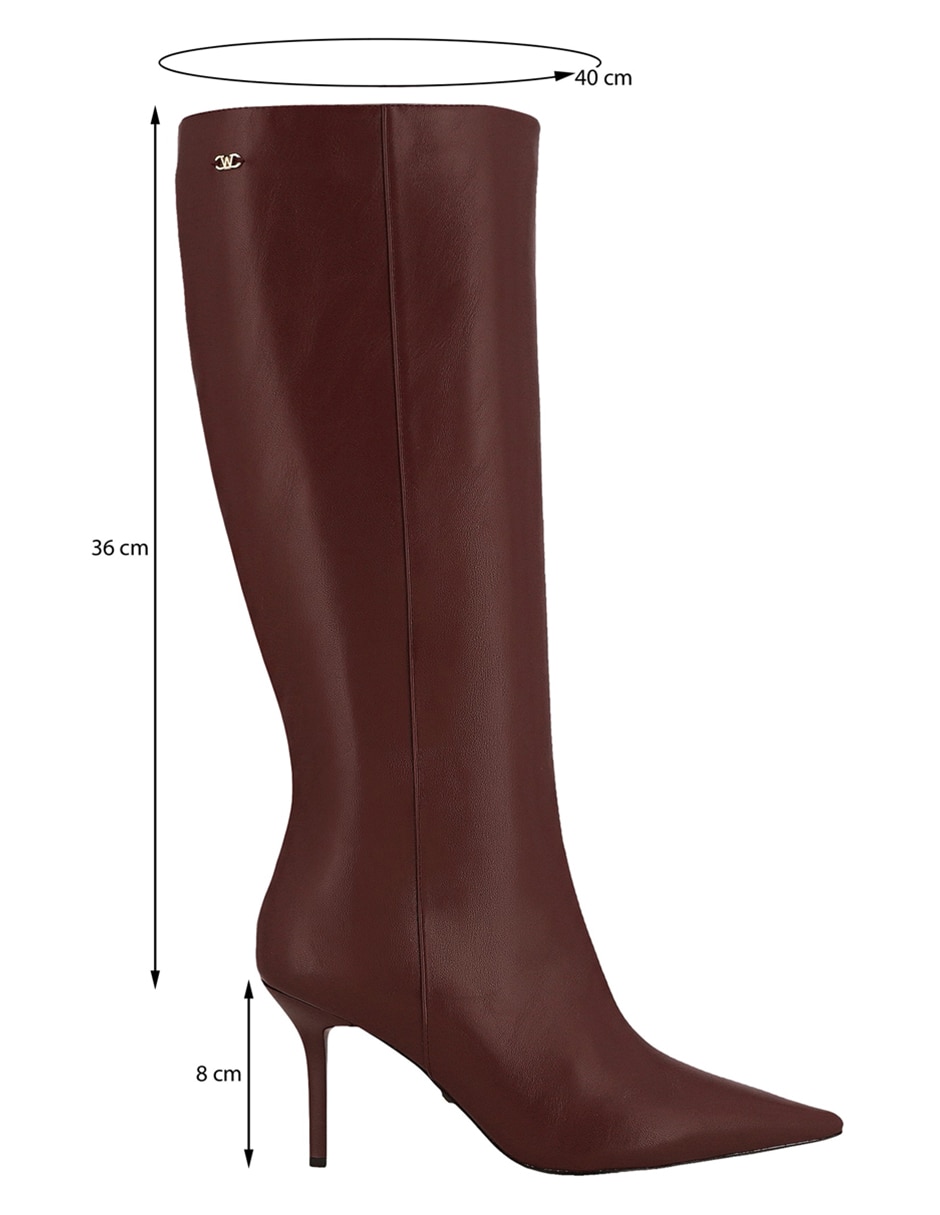 Bota abajo de la rodilla para mujer 9