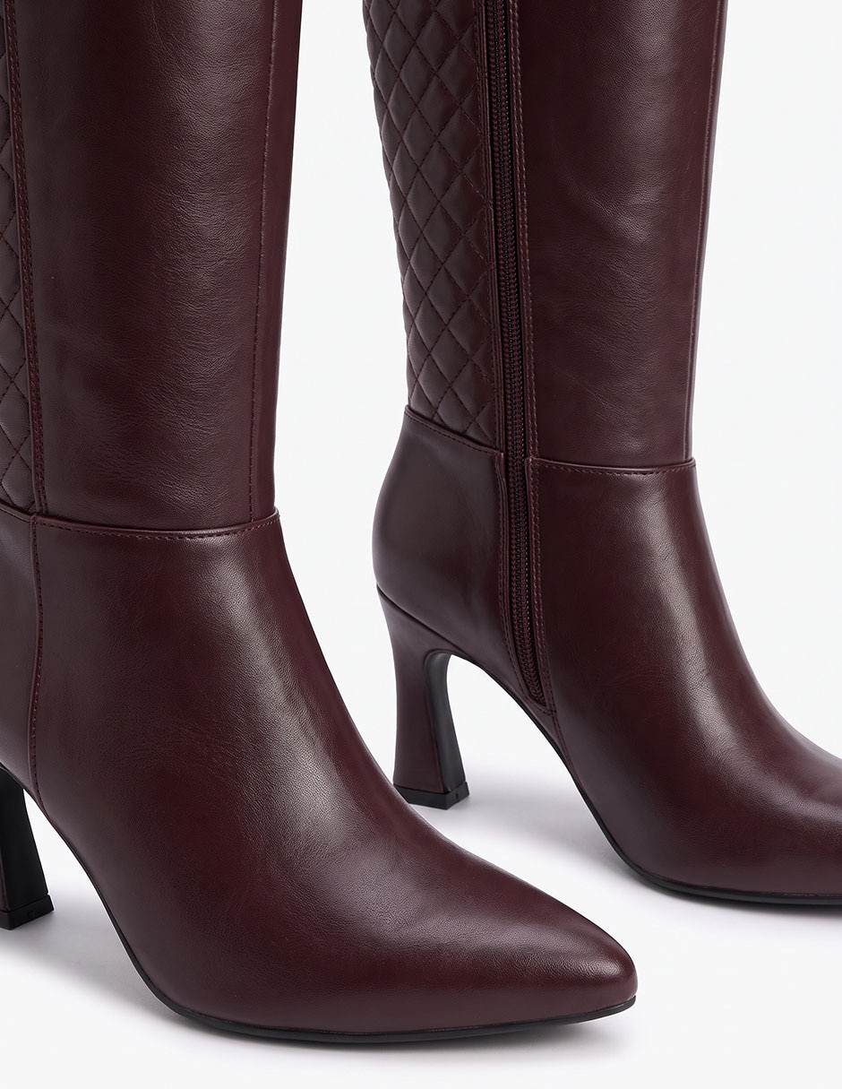 Bota abajo de la rodilla para mujer 7