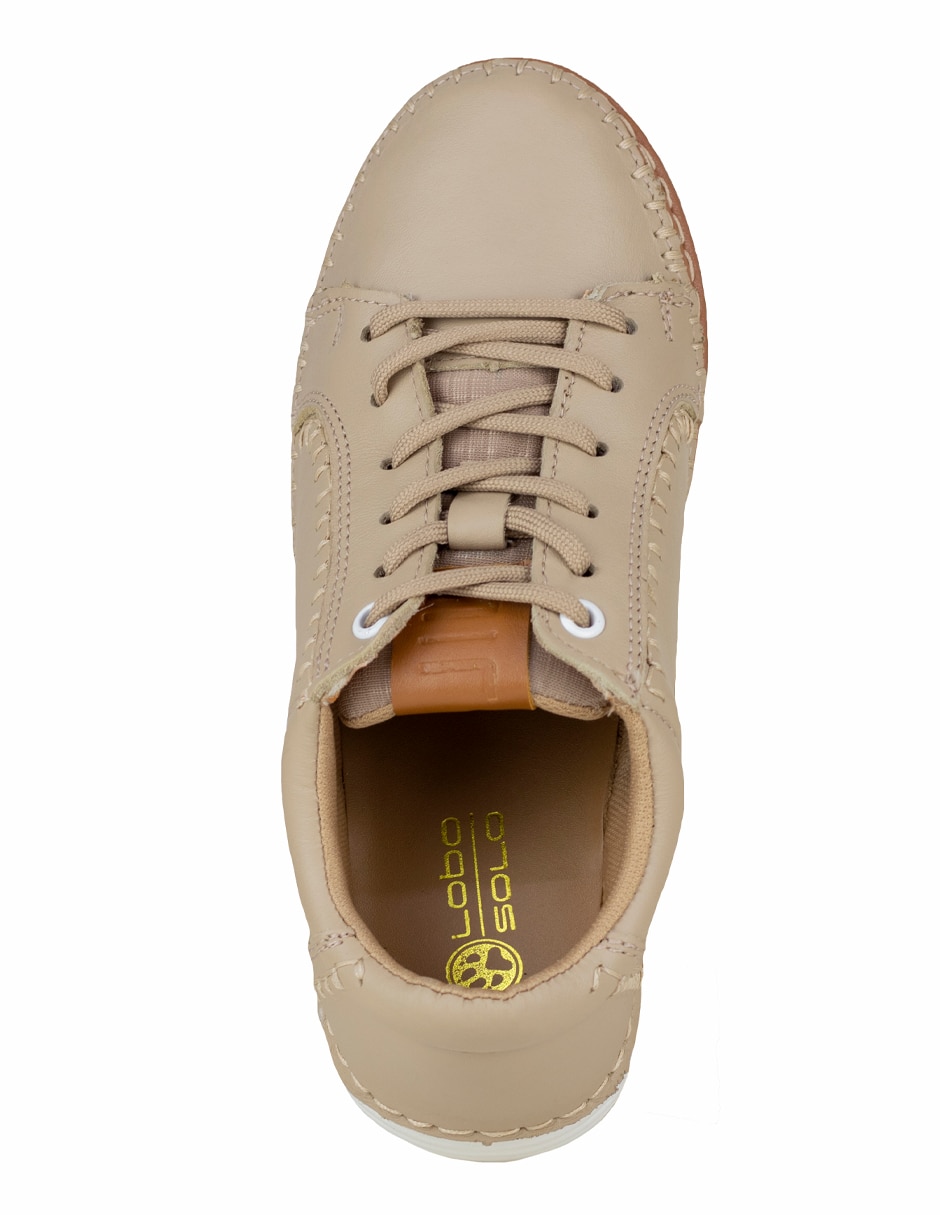 Zapato sin familia de piel para mujer 3