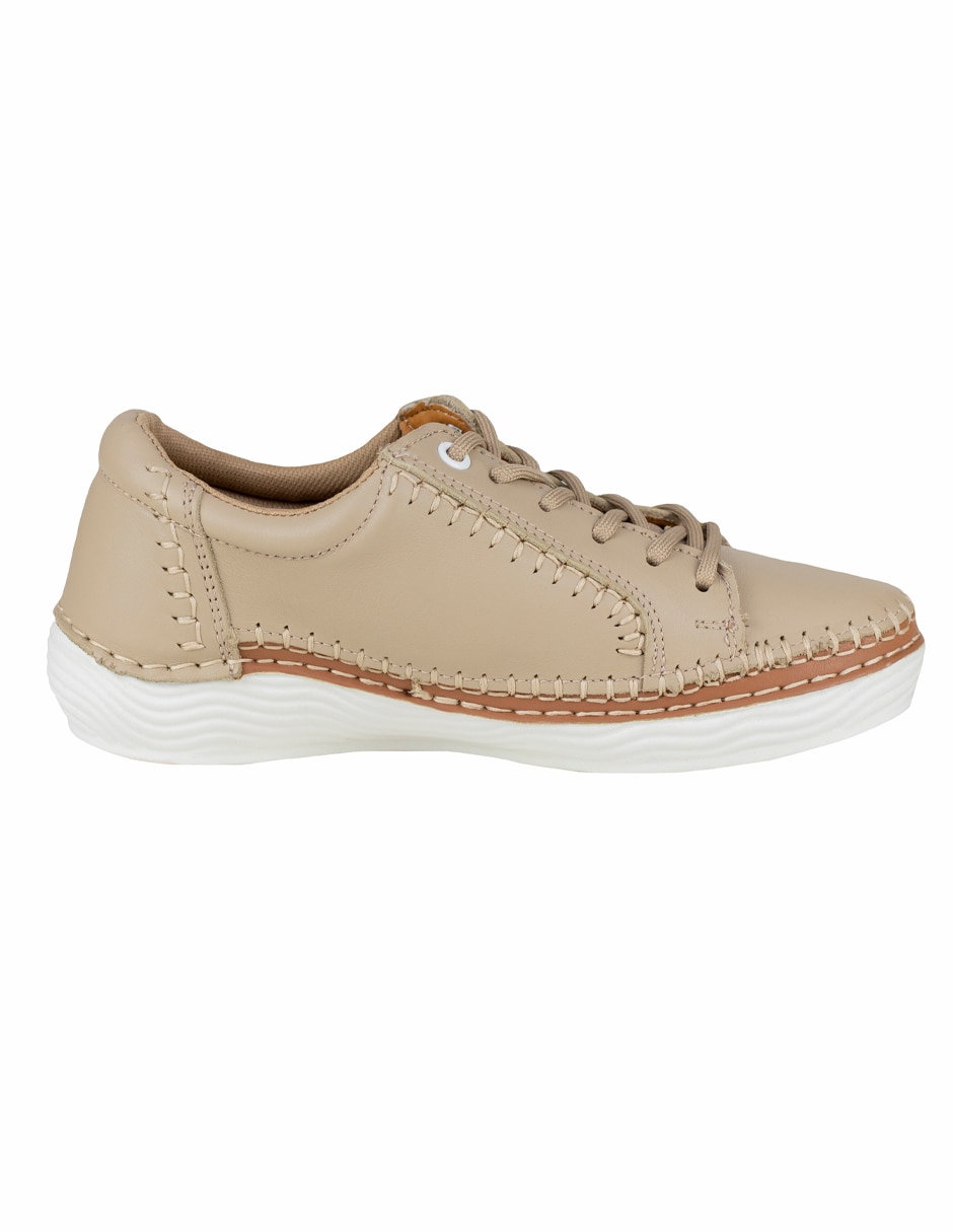 Zapato sin familia de piel para mujer 4