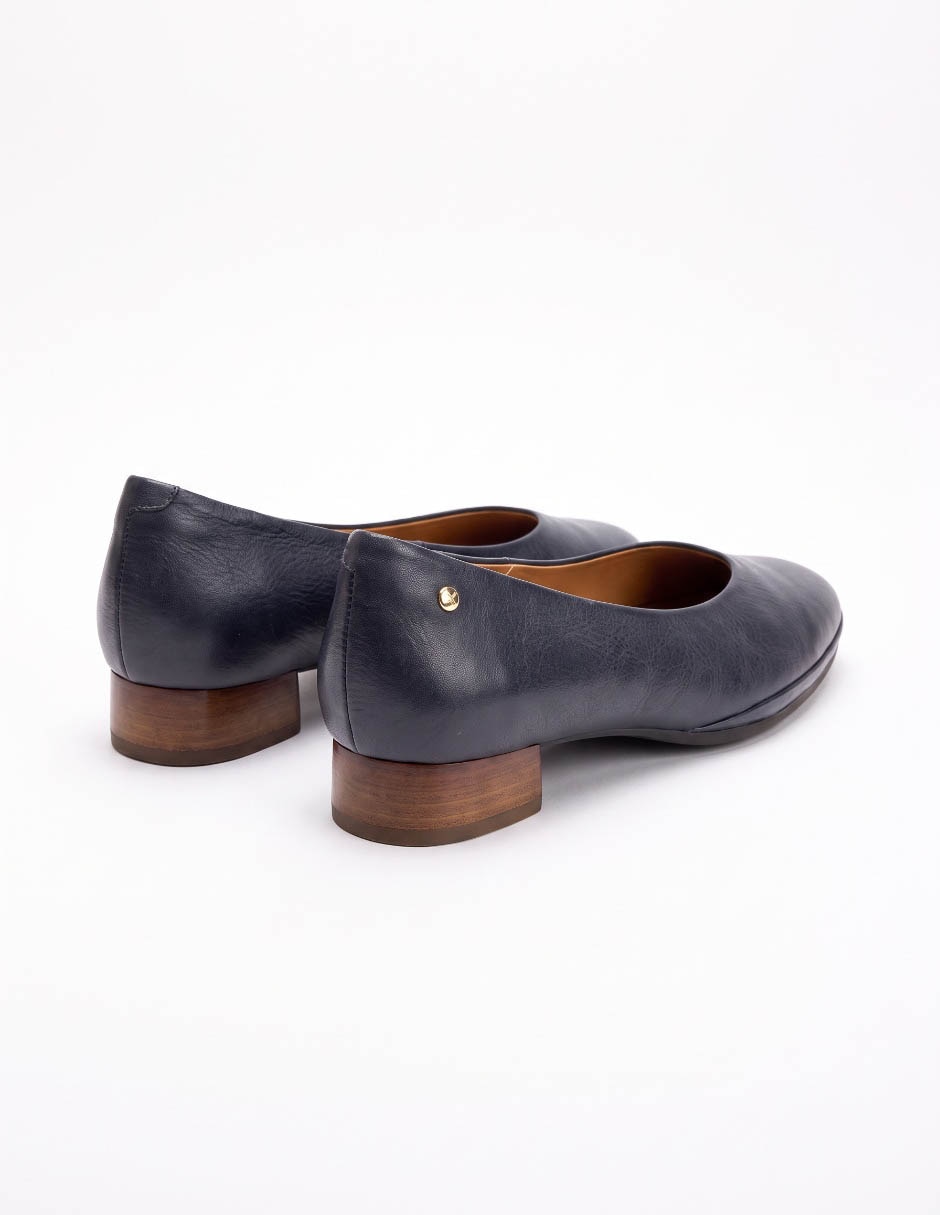 Zapatilla de piel 5