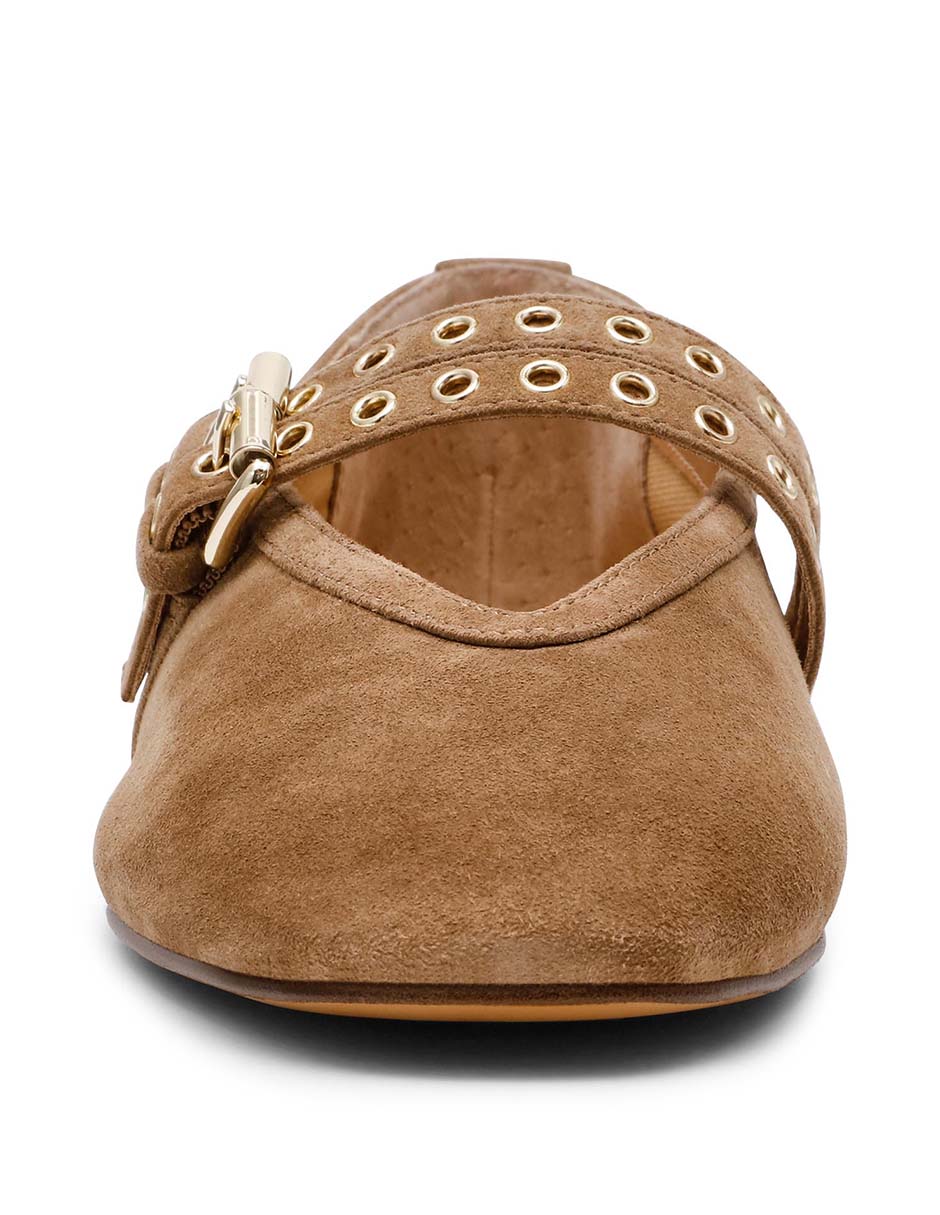 Balerina Steve Madden Lydia de gamuza para mujer