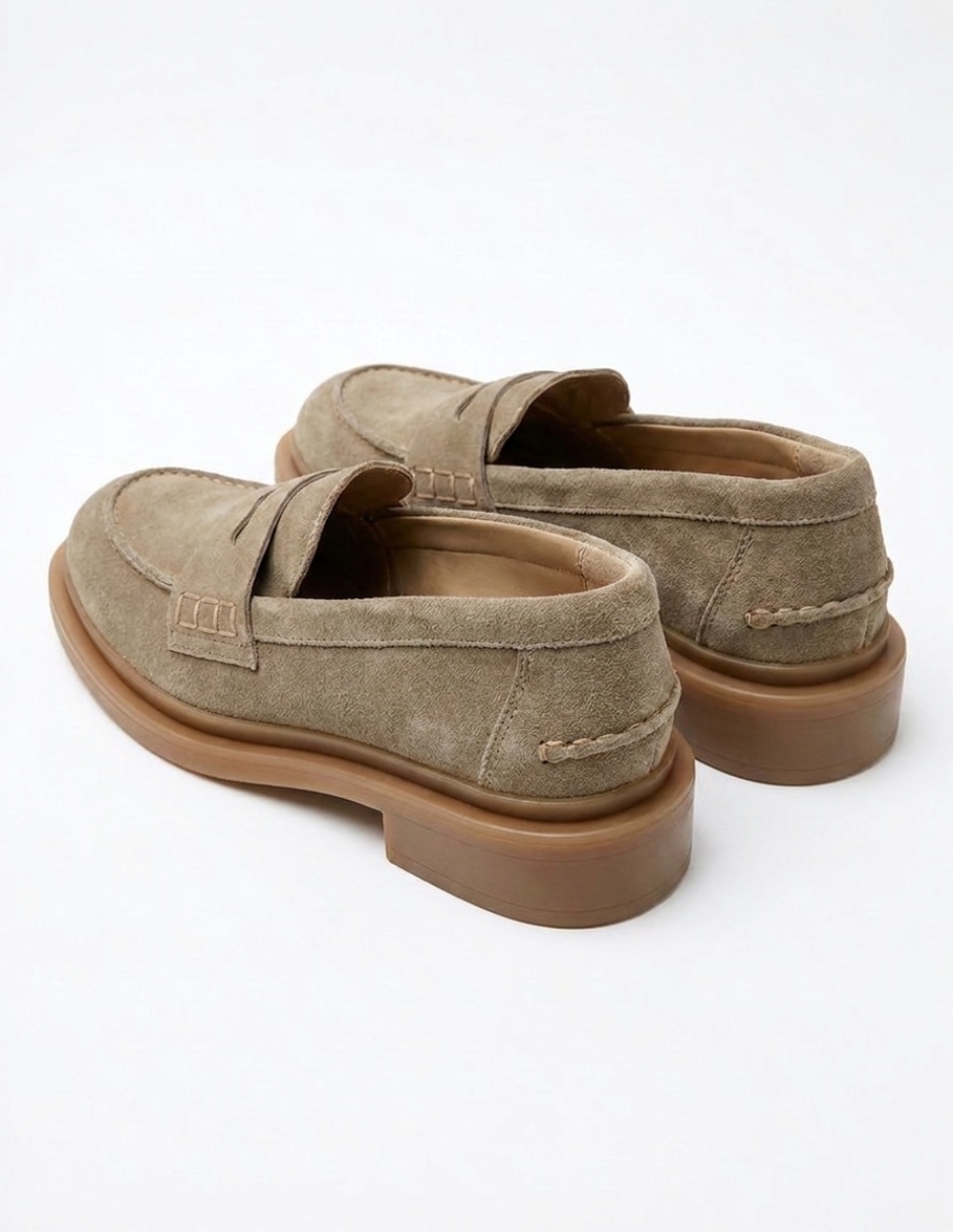 Mocasín de piel para mujer 2