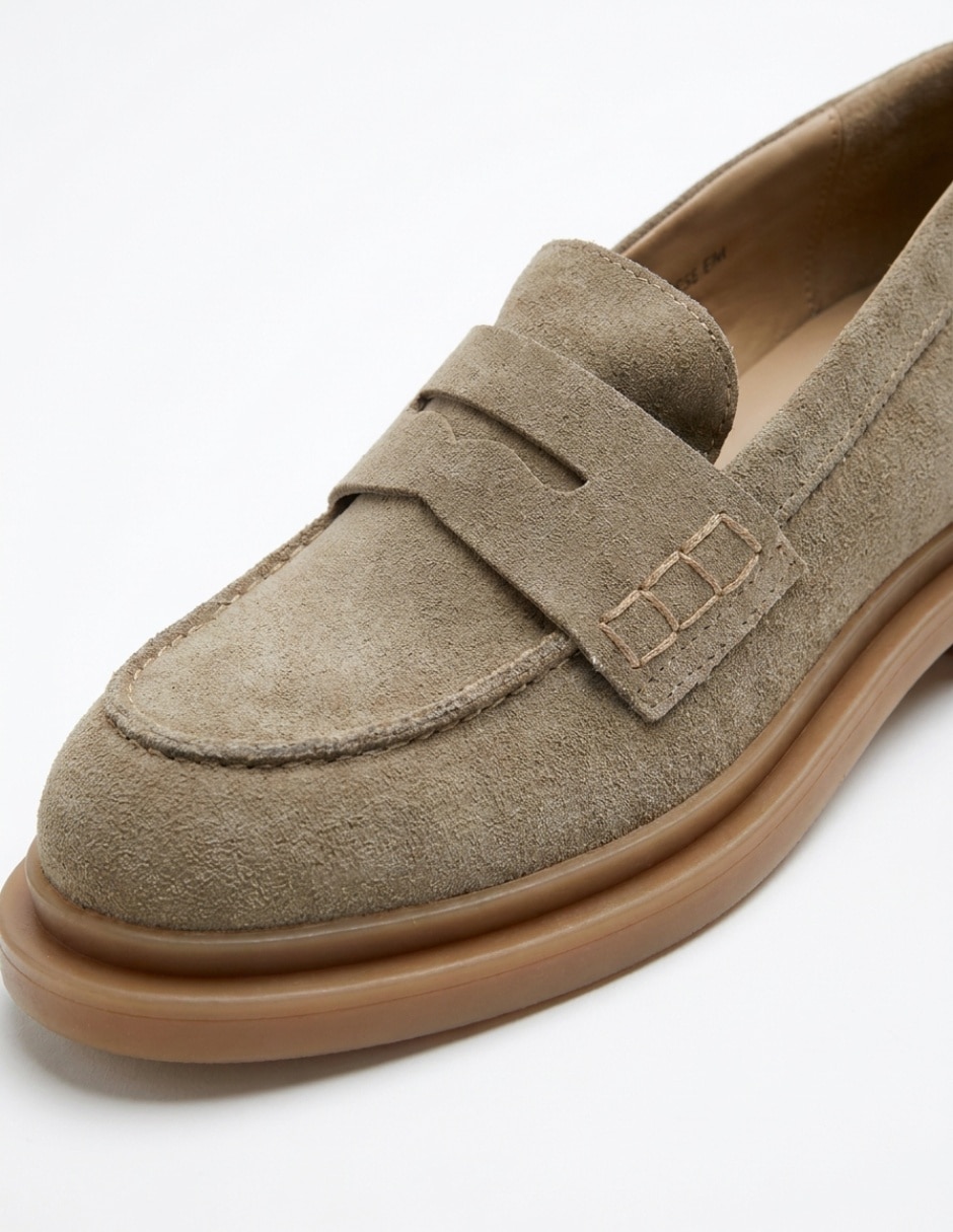 Mocasín de piel para mujer 5