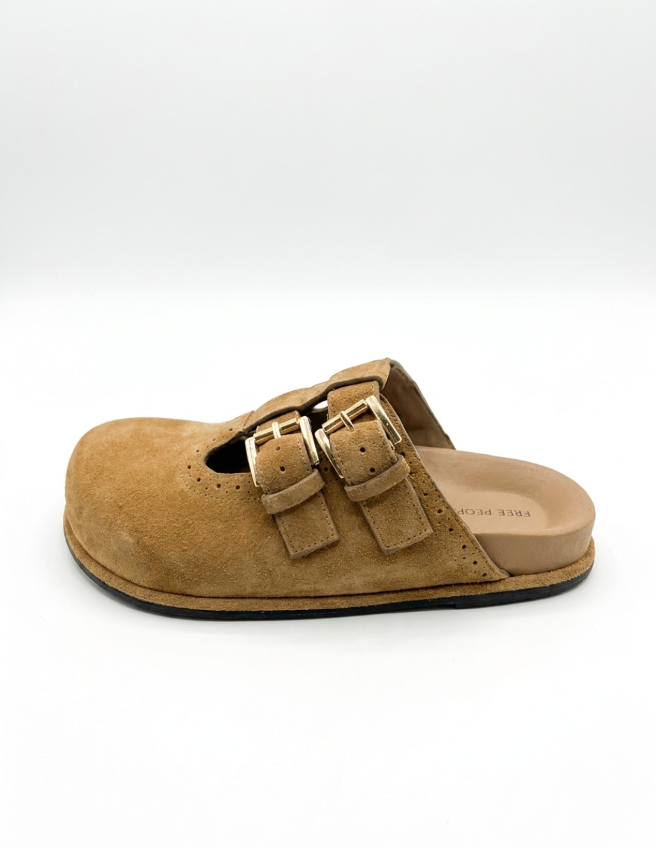 Slipper de piel para mujer Slipper de piel para mujer