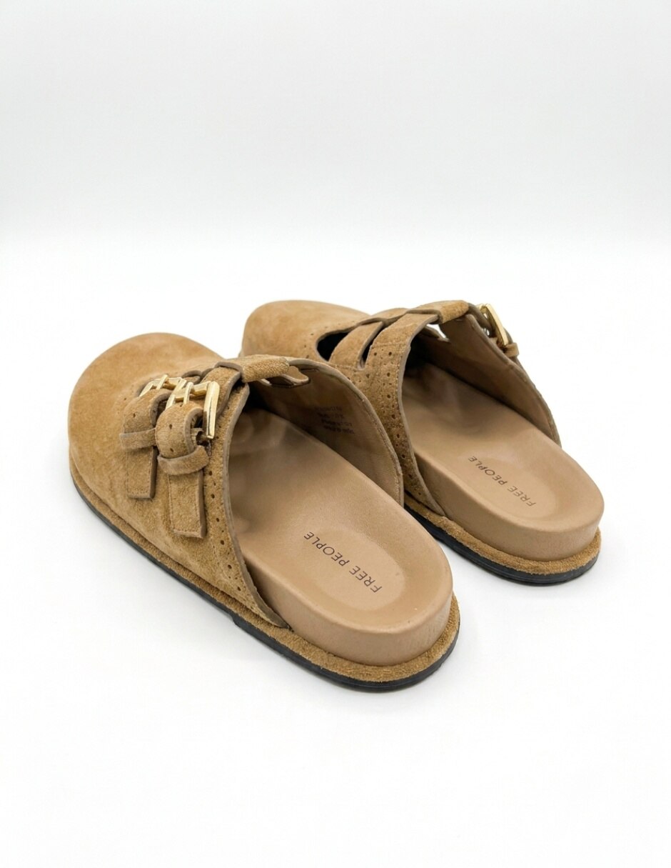 Slipper de piel para mujer 2