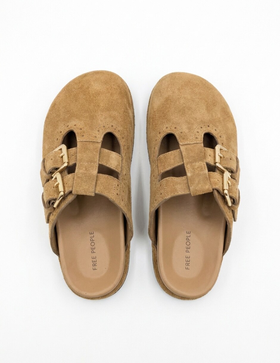 Slipper de piel para mujer 3