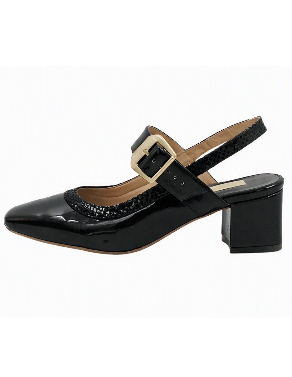 Zapatilla sintético destalonada