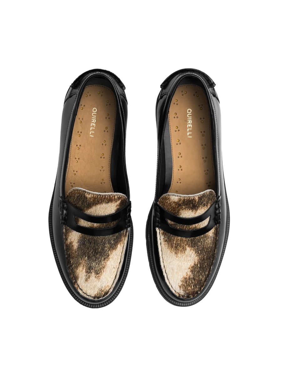 Mocasin casual de piel para mujer 3