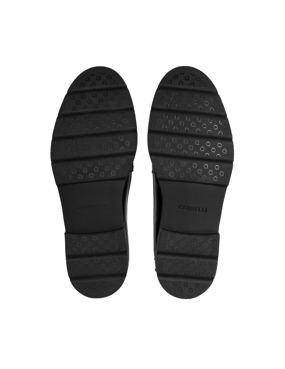 Mocasin casual de piel para mujer 8