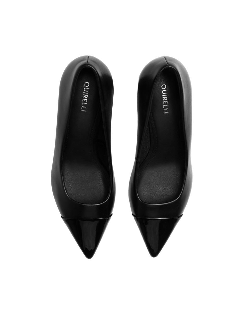 Zapatilla piel semivestir 2