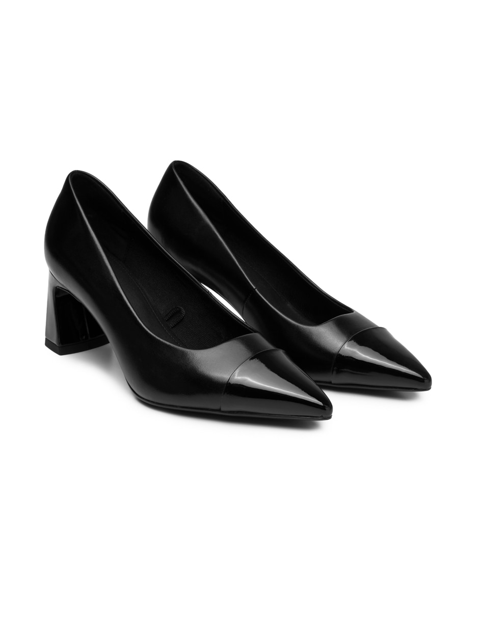 Zapatilla piel semivestir 3