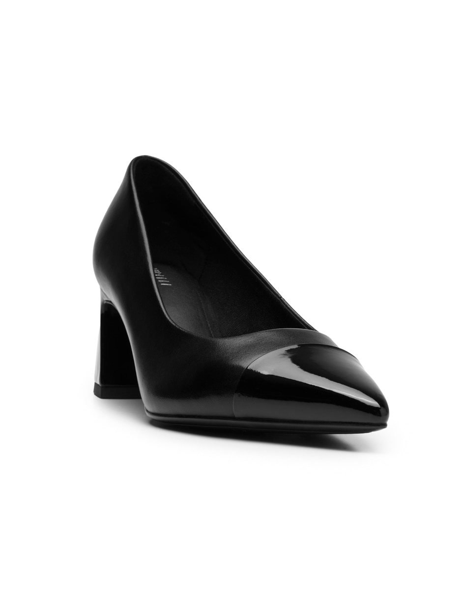 Zapatilla piel semivestir 4