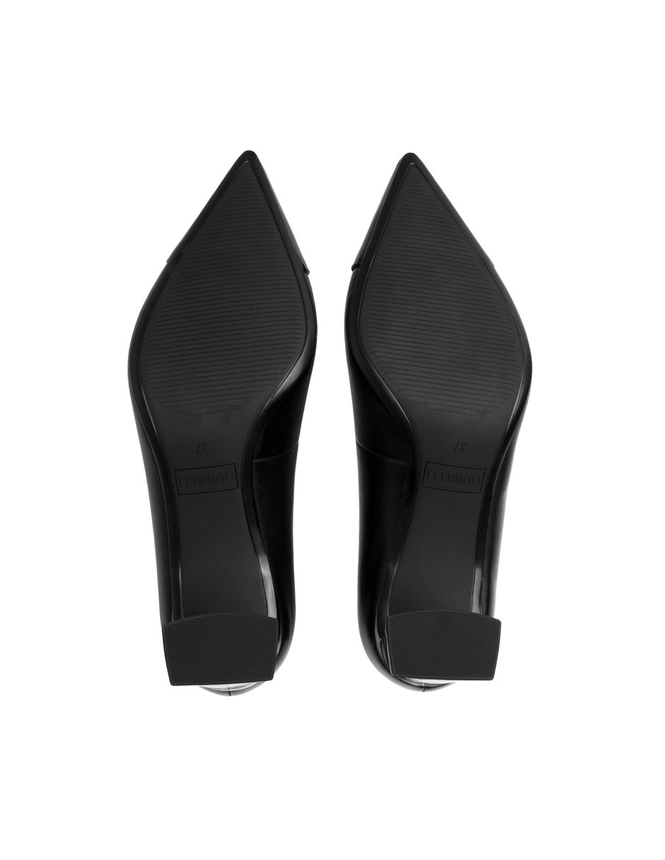Zapatilla piel semivestir 5