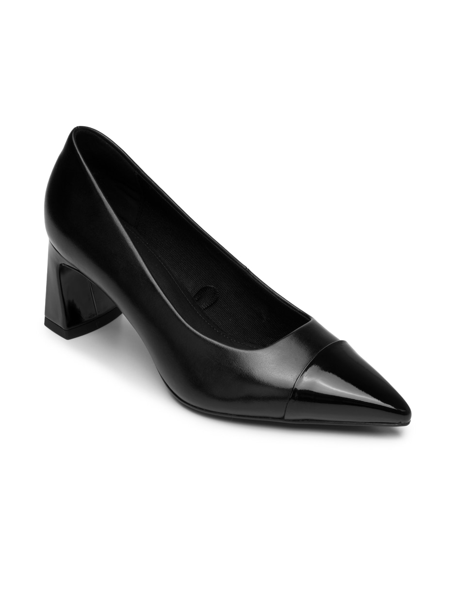 Zapatilla piel semivestir 7